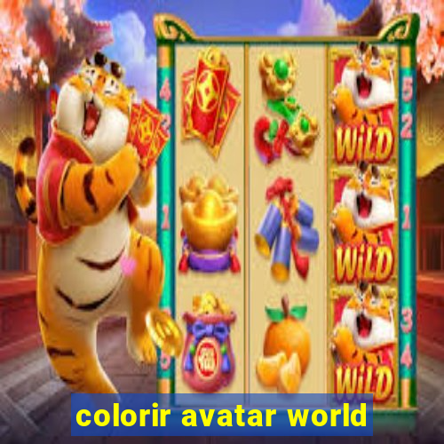 colorir avatar world